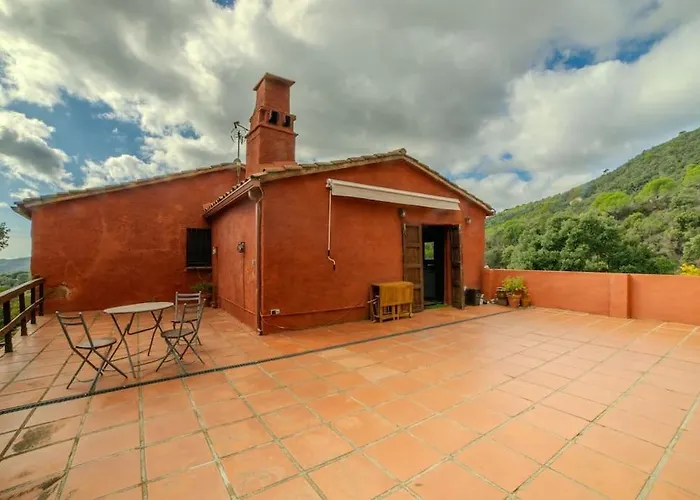 Masia Castellar Semesterbostad Sant Iscle De Vallalta